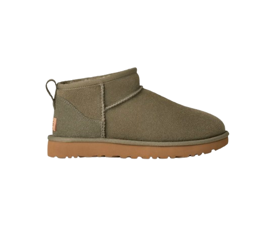 UGG Femme Botte Classic Ultra Mini Vert