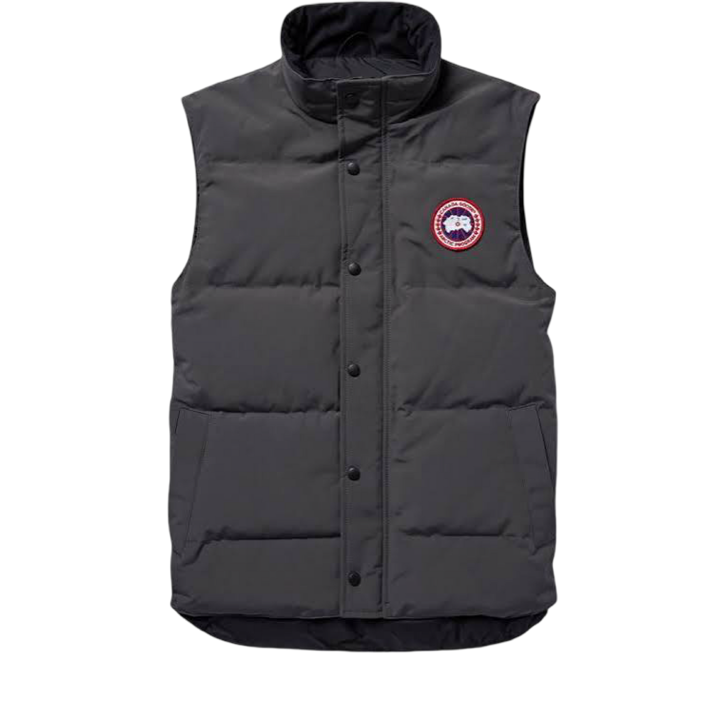 Doudoune sans manches goose gris